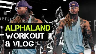 ALPHALAND GYM VLOG + WORKOUT