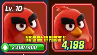 Sonic Forces Impossible to Max RED the Challenger (Angry Birds) - All Characters Unlocked Gameplay