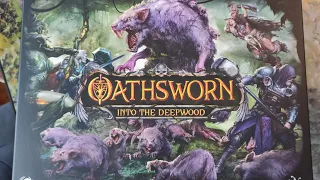 Oathsworn: Into the Deepwood Standee Version Unboxing (deutsch/german)