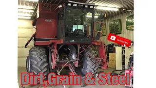 Case IH Axial Flow Combine...Rotor removal unfortunately!!!