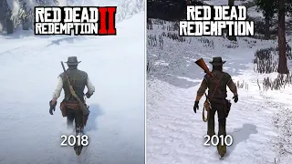 RDR 2 vs RDR 1 - Details Comparison (Part 2)