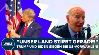 US-VORWAHLEN: "Klar, warum das Super Tuesday heißt!" Trumps und Bidens Kampf ums Weiße Haus!