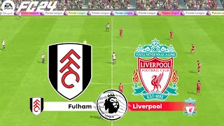 FC 24 | Fulham vs Liverpool - English Premier League 23/24 Season - PS5™ Full Match & Gameplay