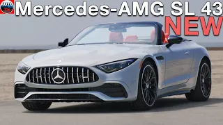 All NEW Mercedes-AMG SL 43 Roadster - REVIEW Driving, exterior & interior