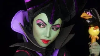Maleficent Make-up Transformation
