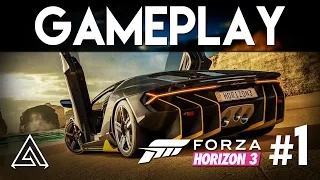 Forza Horizon 3 | Gameplay Part 1 - First 35 Minutes