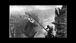 The Soviet flag over the Reichstag, 1945