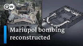 Forensic reconstruction shows impact of Russia's bombing of Mariupol theater | DW News