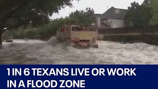 1 in 6 Texans live or work in a flood hazard area, according to state flood plan draft | FOX 7 Austi