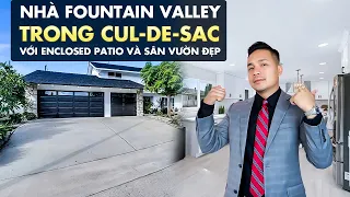 Việt Hình - Nhà Fountain Valley Trong Cul-De-Sac Với Enclosed Patio Và Sân Vườn Đẹp