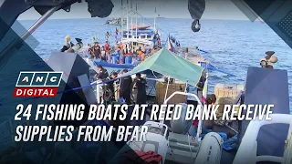 24 fishing boats at Reed Bank receive supplies from BFAR | ANC