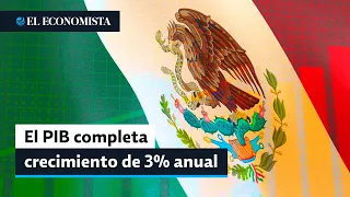 Economía mexicana avanzó 0.45% en el último trimestre del 2022; PIB completa crecimiento de 3% anual