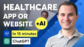 How to Build A Healthcare Mobile App with AI + ChatGPT 🚑