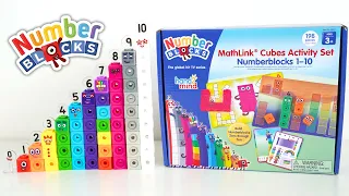 NUMBERBLOCKS TOYS Mathlink Cubes 1 to 10 | Build Numbers 1-10 |Preschool Toddler Learning Toy Video