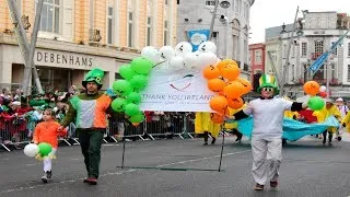 St Patricks Day Full Parade Cork City Celebration