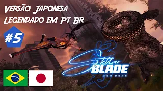 Stellar Blade em Japonês #5 - Naytiba Alfa Gigas - Legendas em Pt Br #ps5 #stellarblade #games