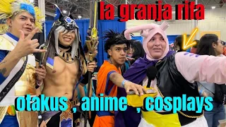 LA GRANJA RIFA EN CONVENCION DE OTAKUS , ANIME MONTERREY