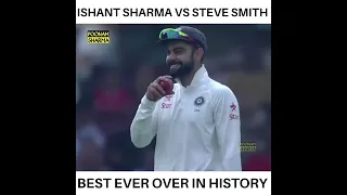 " Ma**ch**ne Gaya " Ishant Sharma vs Steve Smith,  Best Moment Ever || #indvsaus Test Match