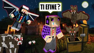 ΕΙΜΑΣΤΕ ΒΡΥΚΟΛΑΚΕΣ - ΤΙ ΝΑ ΚΑΝΟΥΜΕ? Noobaki Vampire mod Minecraft Let's Play Kristina