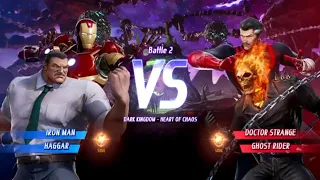 MARVEL VS. CAPCOM: INFINITE Ironman,Haggar Gameplay In Arcade Mode