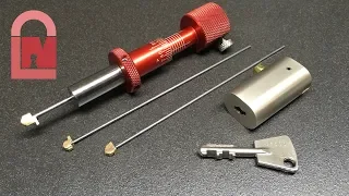 Chubb AVA Bullet Lock Picked with GJ Locks Tool