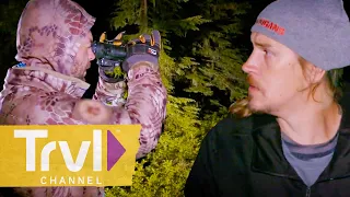 POTENT Bigfoot Stench Leads into Woods | Jack Osbourne’s Night of Terror: Bigfoot | Travel Channel