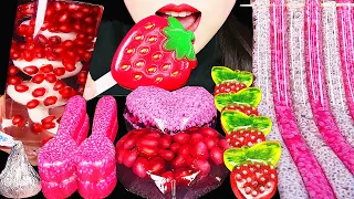 ASMR EDIBLE FROG EGG JELLY NOODLES, HOMEMADE JELLO SICLE, GUMMY SPOON CANDY, DRINKING SOUNDS MUKBANG