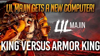 Lil Majin Gets Powerful New PC! King vs Armor King!