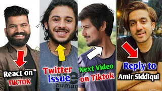 Mumbiker nikhil reply to amir siddiqui || Technical gurujii react on carry minati || Dhruv Rathee