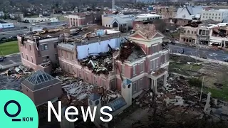 Drone Footage Reveals Damage From Tornadoes in Mayfield, Kentucky