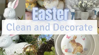 Easter clean and decorate with me WHOLE HOUSE at the end 🐰 Spring - Easter Decorating Ideas 2024