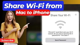 How to share Wi-Fi from Mac to iPhone or another Mac