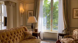 Travel Ban Lifted. Returning to Paris. RITZ PARIS Deluxe Jr. Suite. Bar Vendome Breakfast.