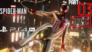 Spider-Man Miles Morales PS4 (Spectacular) 100% Walkthrough 03 - Fixing the Trains LIVE! - OJV PH