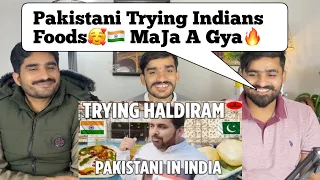 Haldiram food / Dehli Food/ Pakistani visiting india 🇮🇳 🇵🇰 |PAKISTANI REACTION