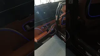 Maybach S class automatic door.