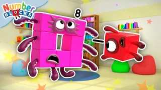 HIPO Y ESTORNUDOS | Aprende a contar | 123 - Dibujos animados para niños | @Numberblocks en español