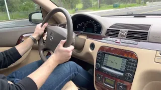 2005 Mercedes S55 AMG Driving Video