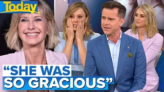 Hosts tear up sharing stories of Olivia Newton-John | Today Show Australia