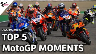 Top 5 MotoGP Moments | 2020 #AlcanizGP