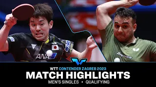 Amir Hossein Hodaei vs Mizuki Oikawa | MS Qual | WTT Contender Zagreb 2023