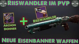 Destiny 2 NEUE Eisenbanner Waffen Season 14 - Riiswandler + Archon Donner - PVP Test - Jäger