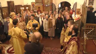2016 09 29 Святителя Киприана. Служит Епископ Егорьевский Тихон (Шевкунов).