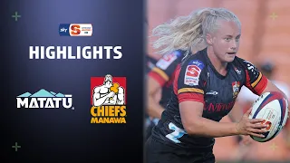 HIGHLIGHTS | Matatū v Chiefs Manawa | Round 6, 2024