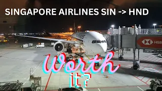 Singapore Airlines SQ636 Premium Economy Experience from Singapore to Haneda, Worth The Cost?