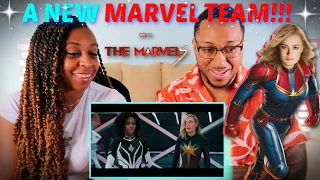 Marvel Studios' "The Marvels" Official Trailer REACTION!!!