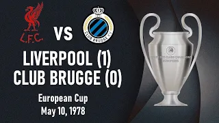 Liverpool vs Club Brugge - European Cup 1977-1978 Final - Full match