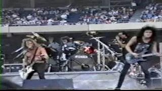 Metallica Helpless/Last caress Live in1988 East Rutherford New Jersey