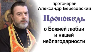 Проповедь о Божией любви и нашей неблагодарности (2023.04.28). Протоиерей Александр Березовский
