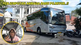 PART.1 PENJEMPUTAN ARMADA BARU PO.MIYOR KE KAROSERI BARENG CREW² VIRAL